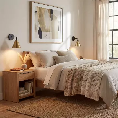 Kaelen Retro Cooper Cone Sconce Light