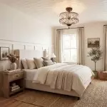 Parnika Luxury Carved Crystal Drum Semi Flush Chandelier