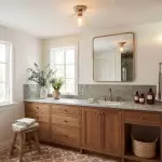 Ozma Stylish Wavy Glass Lantern Flush Mount Ceiling Light