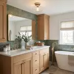 Ozma Stylish Wavy Glass Lantern Flush Mount Ceiling Light