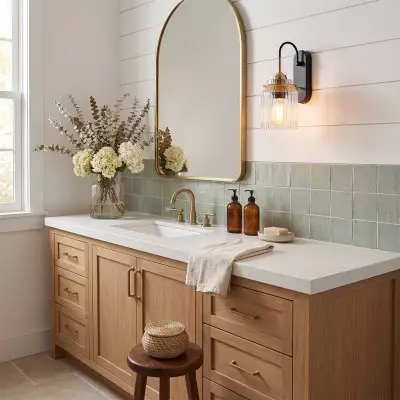 Hale Retro Cylinder Ribbed Glass Wall Sconce