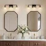 Cerys Modern 3-Light Ribbed Glass Cylinder Sconce