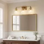 Cerys Modern 3-Light Ribbed Glass Cylinder Sconce