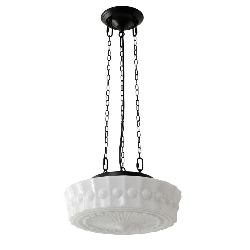 Jeevika Vintage Art Classic Round Personalized Pendant Light