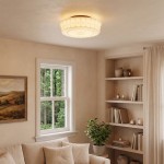 Jeevika Vintage Art Classic Round Personalized Pendant Light