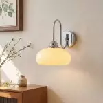 Ylvaen Bauhaus 1 Light Milk Glass Sconce