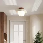 Brynley Cream Style Metal Flower Ceiling Light