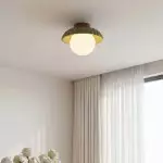 Brynley Cream Style Metal Flower Ceiling Light