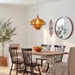 Yves Vintage Tiered Glass Pendant Light