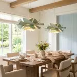 Lyronis White Flower Acrylic Pendant Light