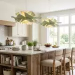 Lyronis White Flower Acrylic Pendant Light