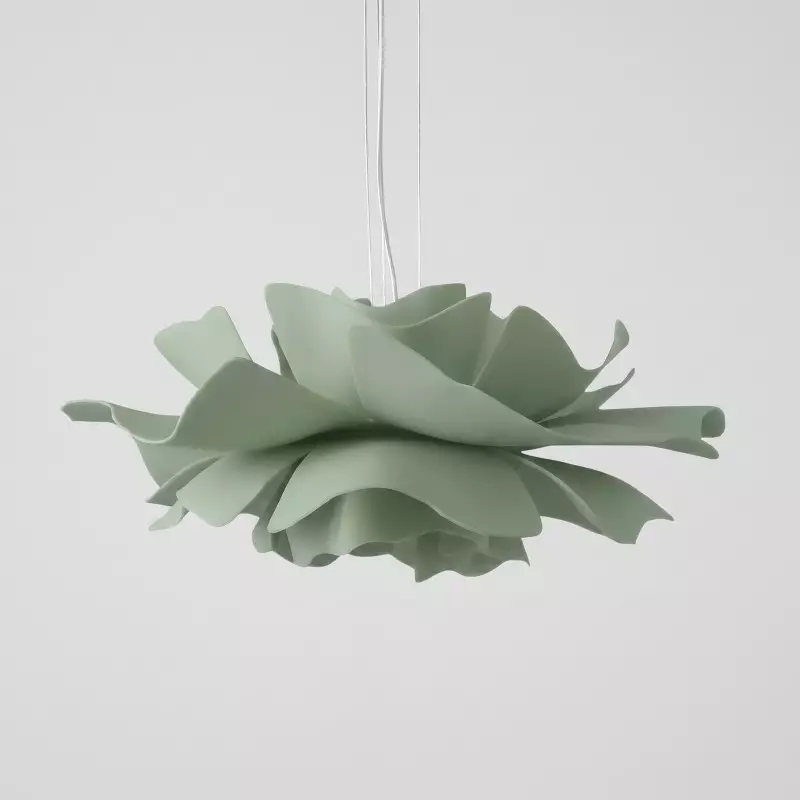 Lyronis White Flower Acrylic Pendant Light