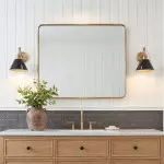 Ferm Minimalist Industrial Tapered Sconce