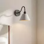 Ferm Minimalist Industrial Tapered Sconce