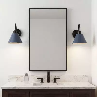 Ferm Minimalist Industrial Tapered Sconce