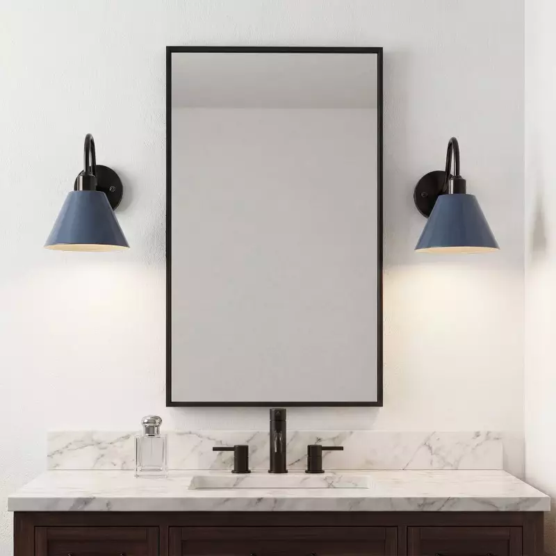 Ferm Minimalist Industrial Tapered Sconce