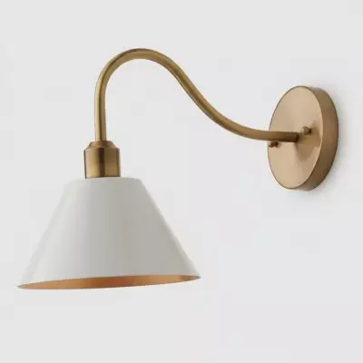 Ferm Minimalist Industrial Tapered Sconce