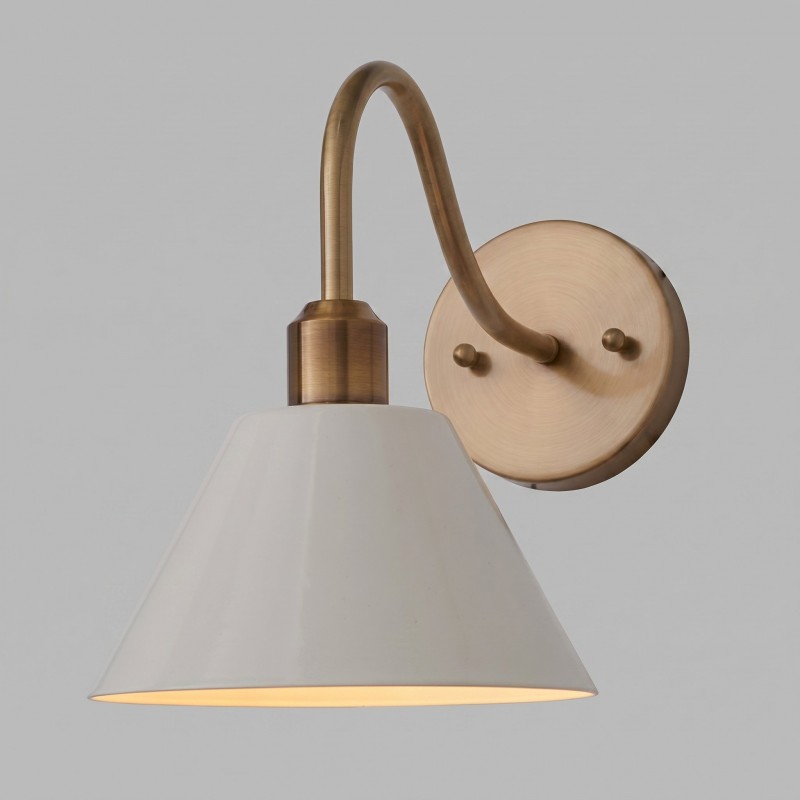 Ferm Minimalist Industrial Tapered Sconce