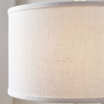 Ulysse Rustic Ceramic Pot Table Lamp With Drum Shade