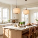 Drath Wabi Sabi Ribbed Paper Lantern Pendant Light