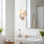 Ashby Vintage Linen Shade Wall Light