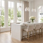 Danica Mid-Century  Glass Leaf Round Pendant Light