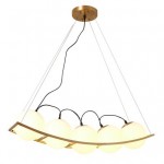 Curved Pea Pendant Lamp