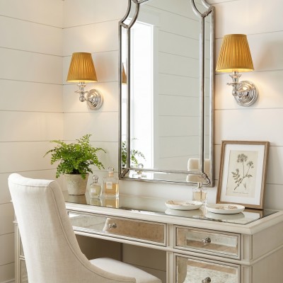 Corbin Vintage Color Fabric Wall Sconce