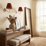 Cyrus Vintage Color Fabric Wall Sconce