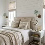 Dimitri Vintage Brass Pleated Fabric Wall Sconce