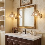 Hewitt Vintage Brass Floral Glass Wall Sconce