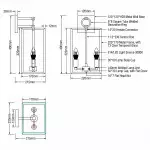 Lindsay Farmhouse Black And Brass Outdoor Lantern Wall Light