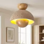 Dimitri Vintage Brass Pleated Fabric Wall Sconce