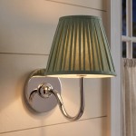 Cyrus Vintage Color Fabric Wall Sconce