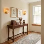 Neha Retro Shell-Shaped Glass Wall Light