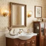 Neha Retro Shell-Shaped Glass Wall Light