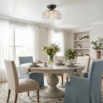 Cassandra American Country Patterned Glass Ceiling Light
