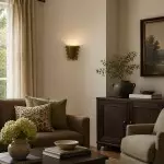 Darcy Art Deco Glass Shell  Wall Light