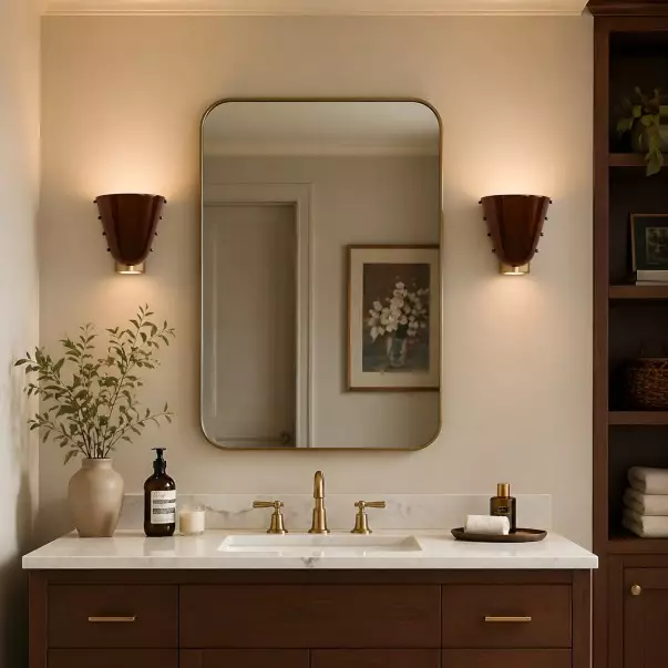 Darcy Art Deco Glass Wall Light