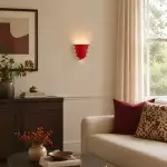 Darcy Art Deco Glass Wall Light