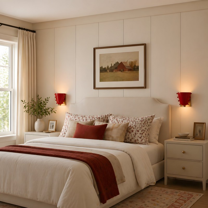 Darcy Art Deco Glass Wall Light