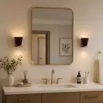 Darcy Art Deco Glass Shell  Wall Light