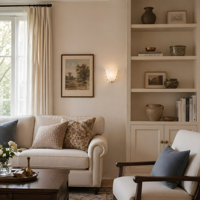 Darcy Art Deco Glass Wall Light