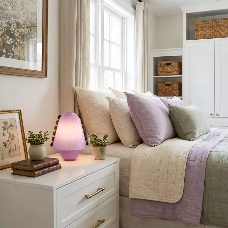 Darcy Modern Glass Shell  Table Lamp