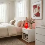 Darcy Modern Glass Shell  Table Lamp