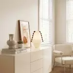 Darcy Art Decor Modern Glass Table Lamp