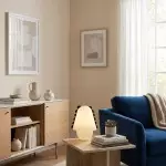 Darcy Modern Glass Shell  Table Lamp