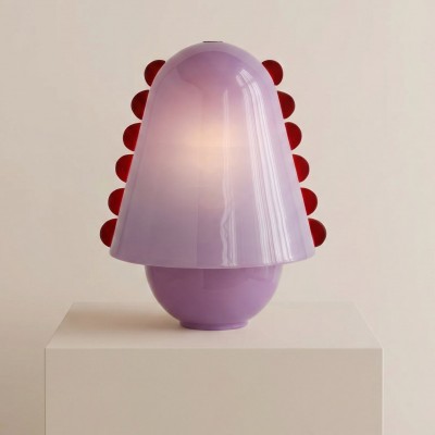 Darcy Art Decor Modern Glass Table Lamp