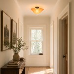 Esmay Modern Wavy Glass Flush Mount Ceiling Light