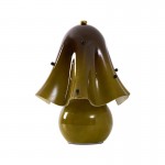 Catalina Modern Wavy Glass Petal Table Lamp